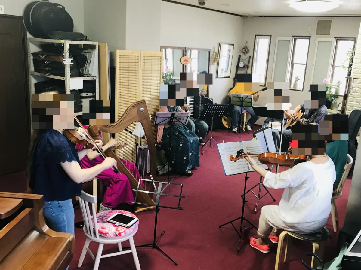 あおぞら音楽サロン ケルティックフィドル 葛本町教室 画像 1