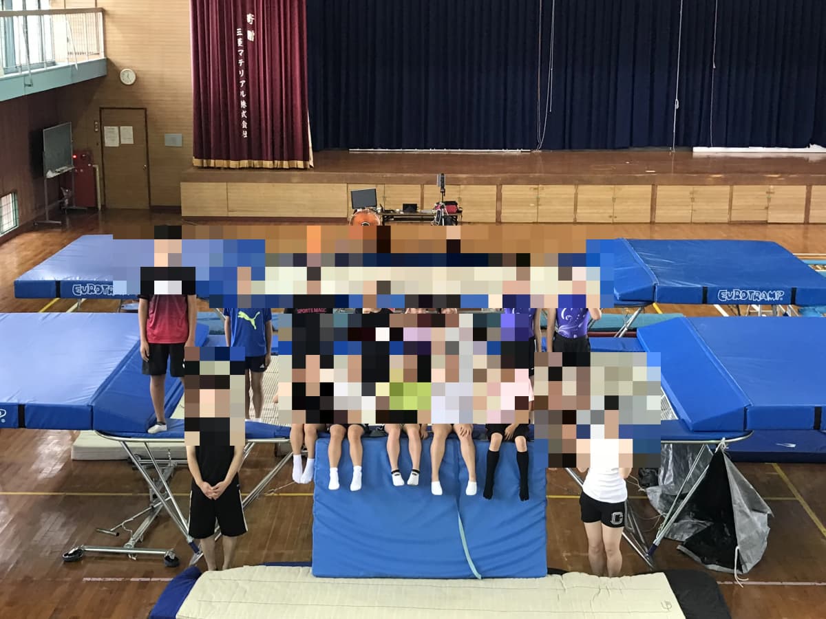 直方エアーフライング トランポリン 直方市体育館 画像 19