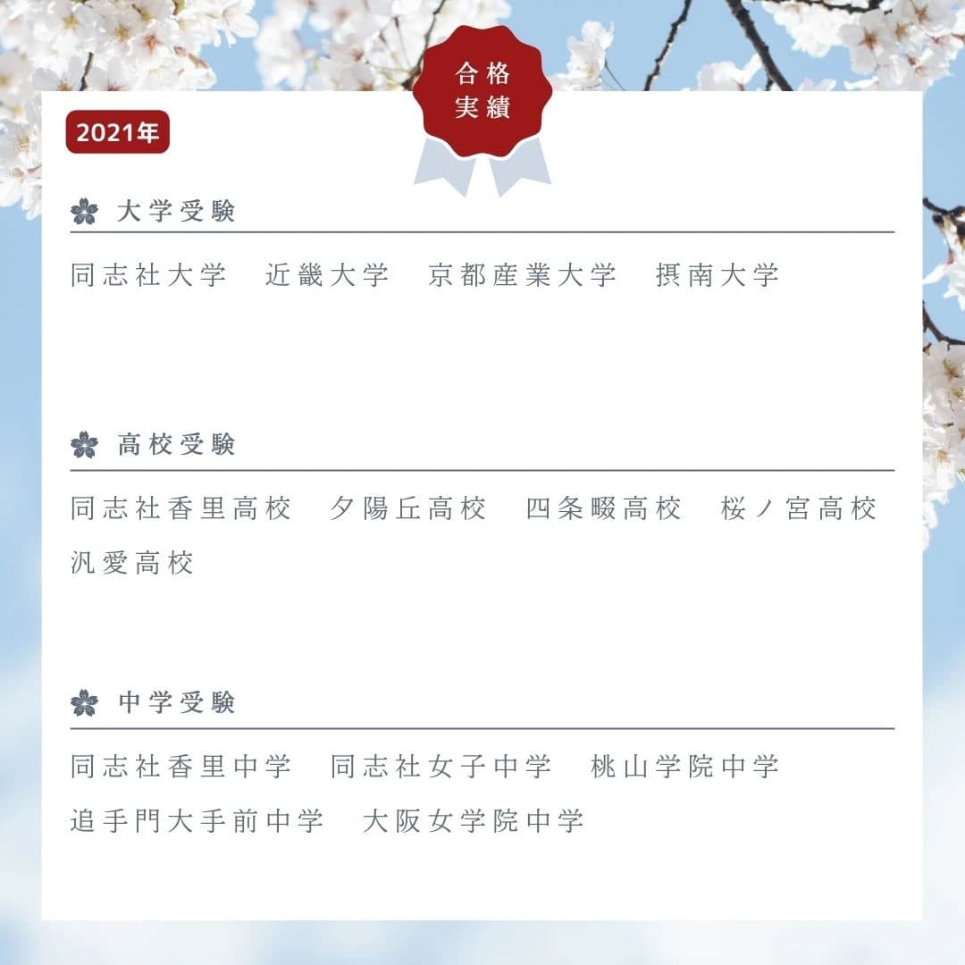 学習塾PLANT 都島・野江校のメイン画像