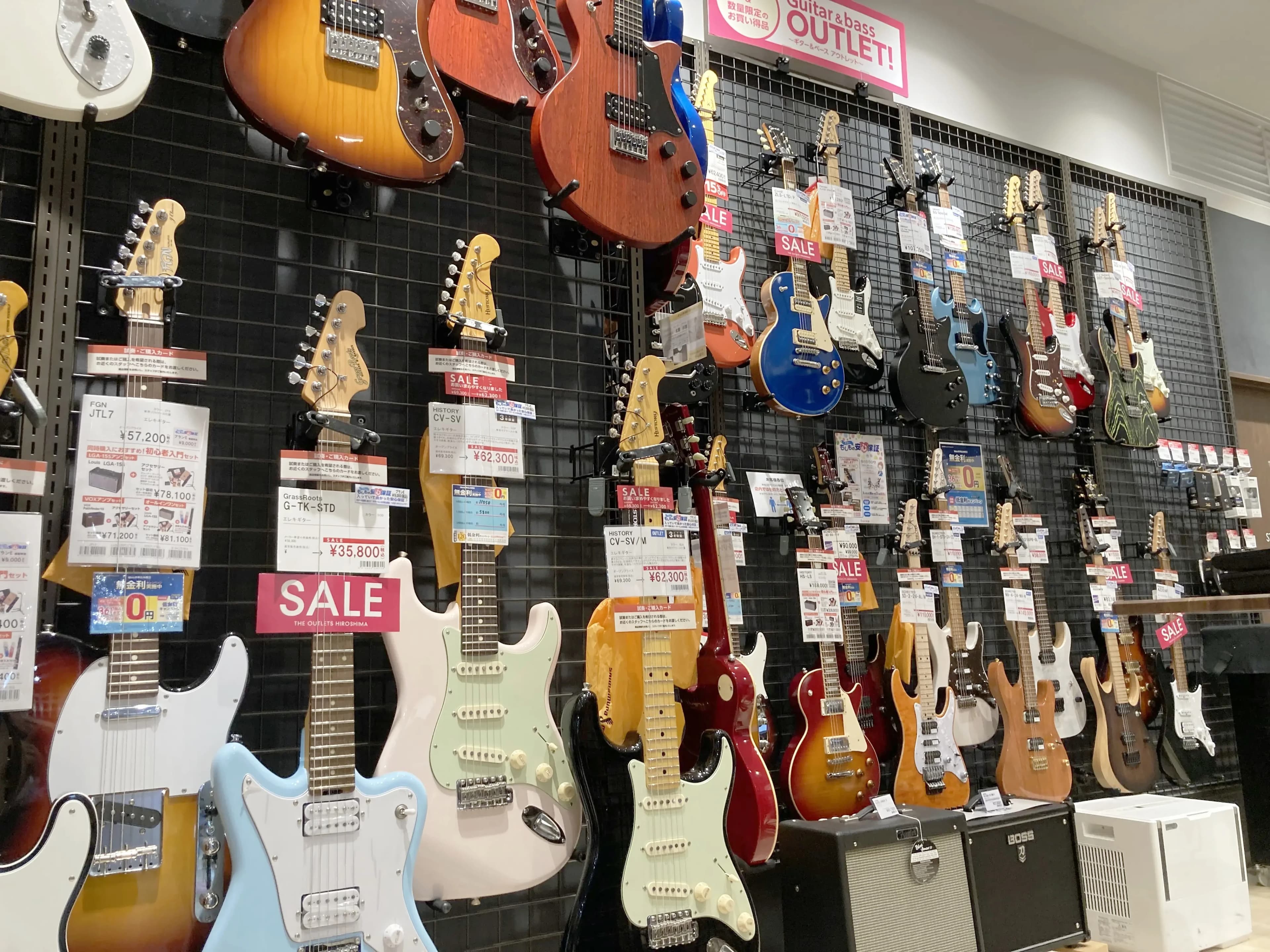 島村楽器の音楽教室 THE OUTLETS HIROSHIMA店 エレキギターのサムネイル画像 2
