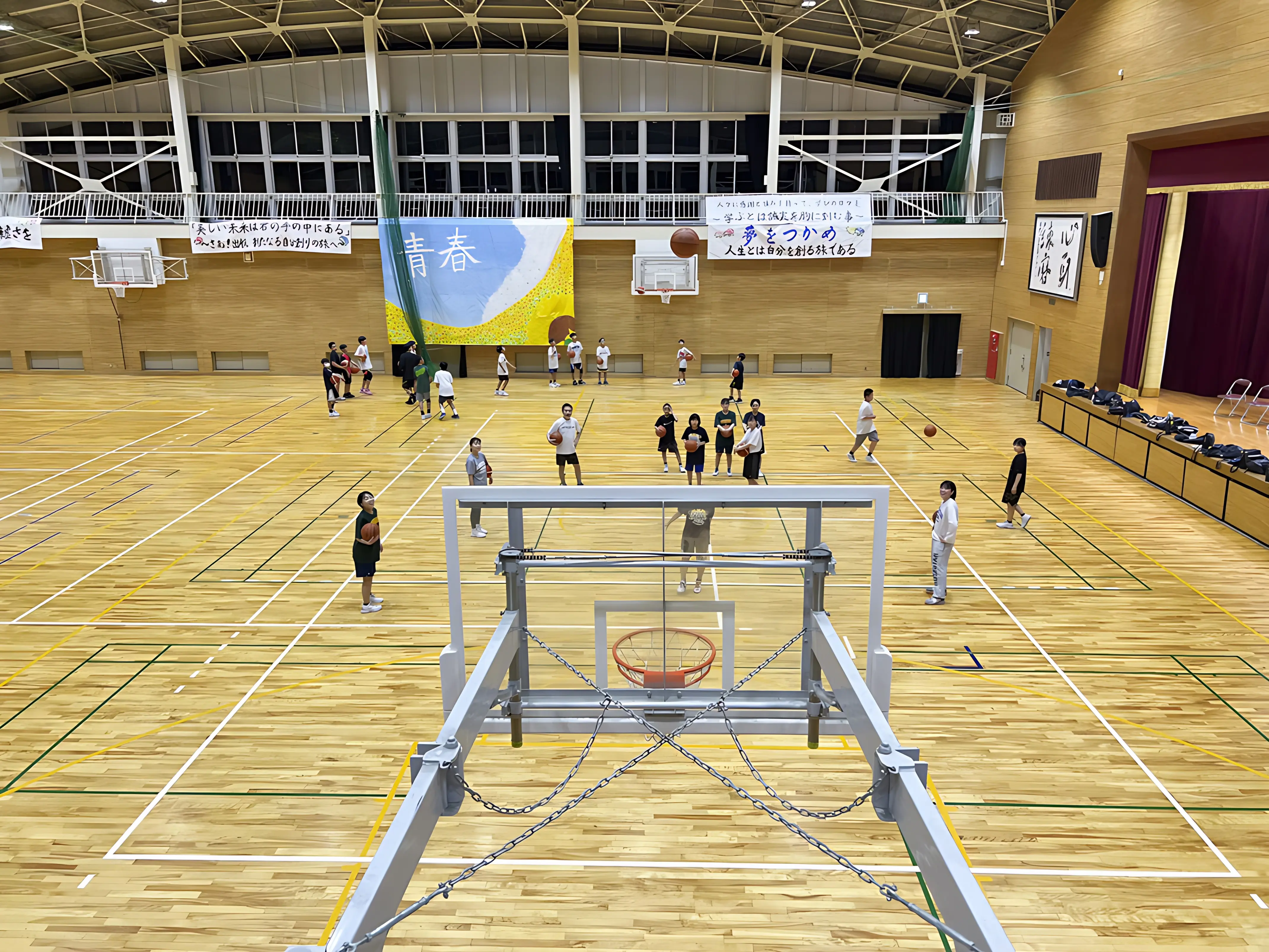 Do Bas アカデミー バスケットボール 福山市立新市中央中学校体育館のメイン画像