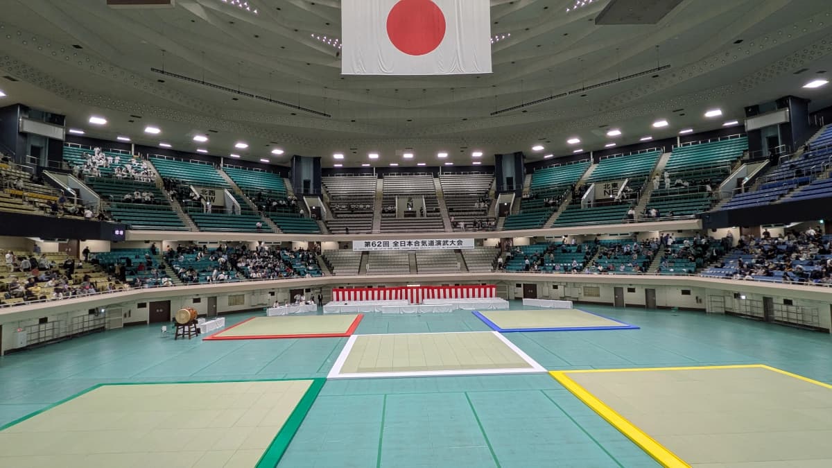 仲池合気道同好会 大田区立大森第八中学校体育館のサムネイル画像 2