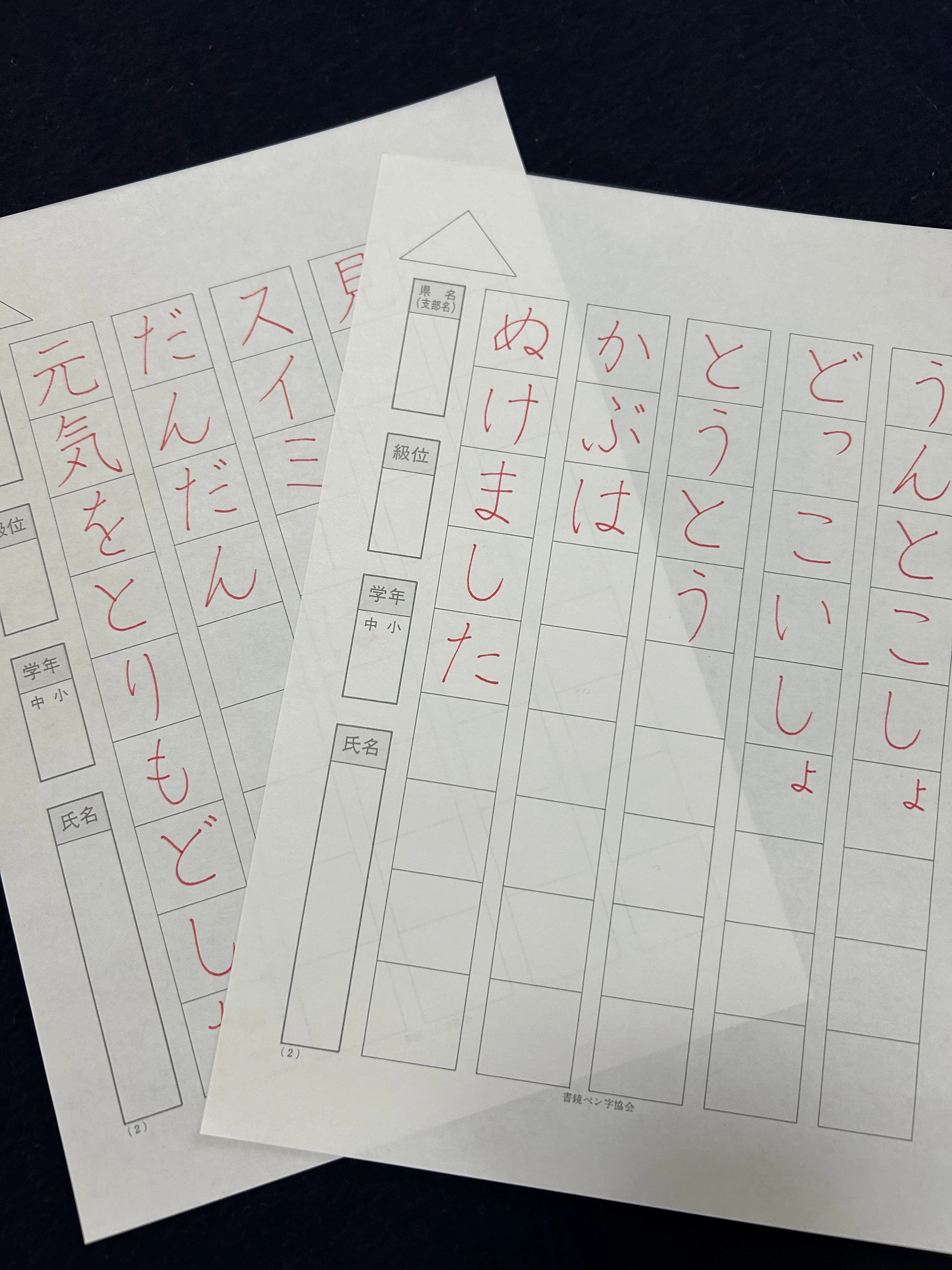 書鏡ペン字協会 紀寺教室のサムネイル画像 2