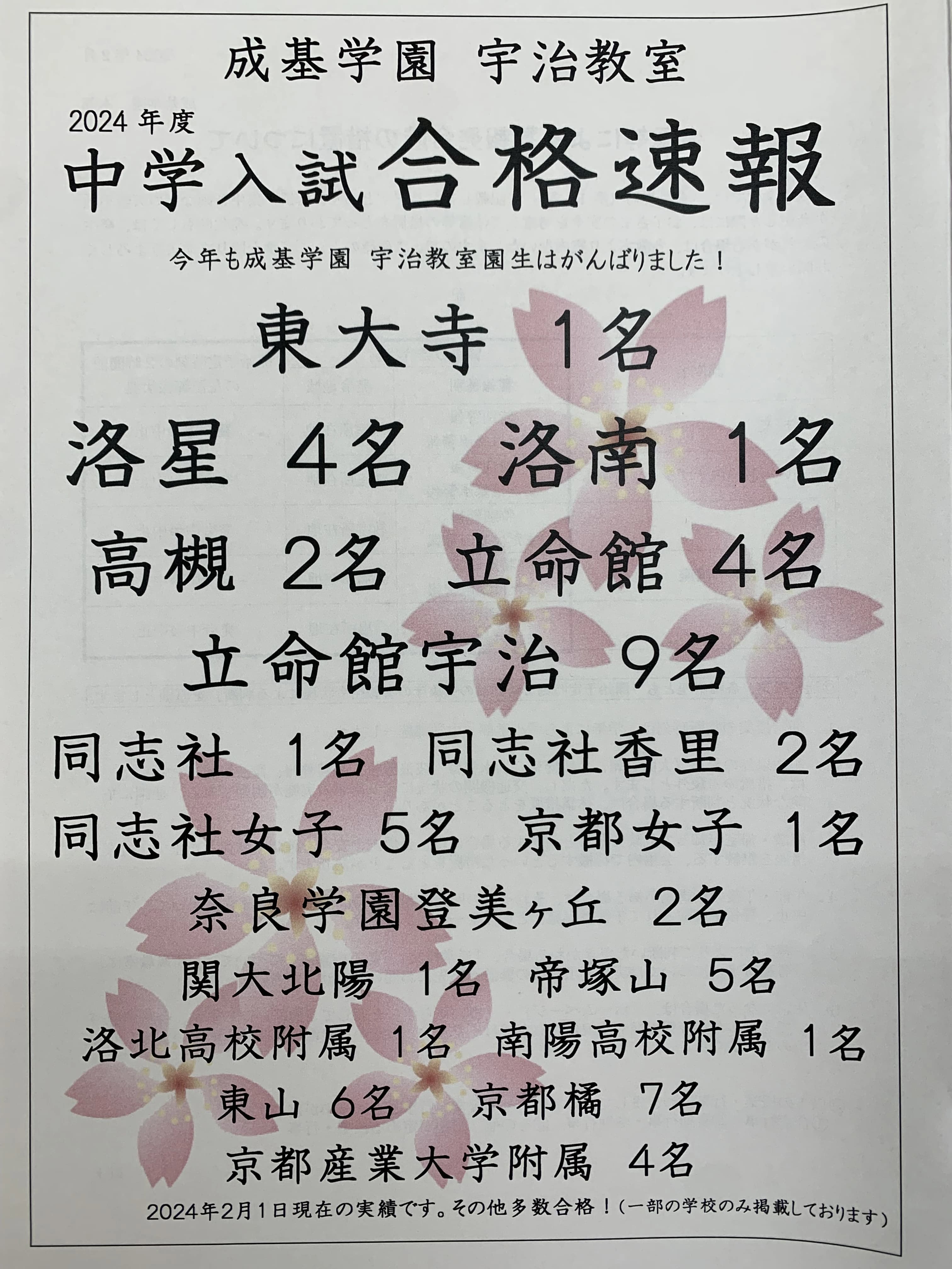 成基 速読 宇治教室 画像 37