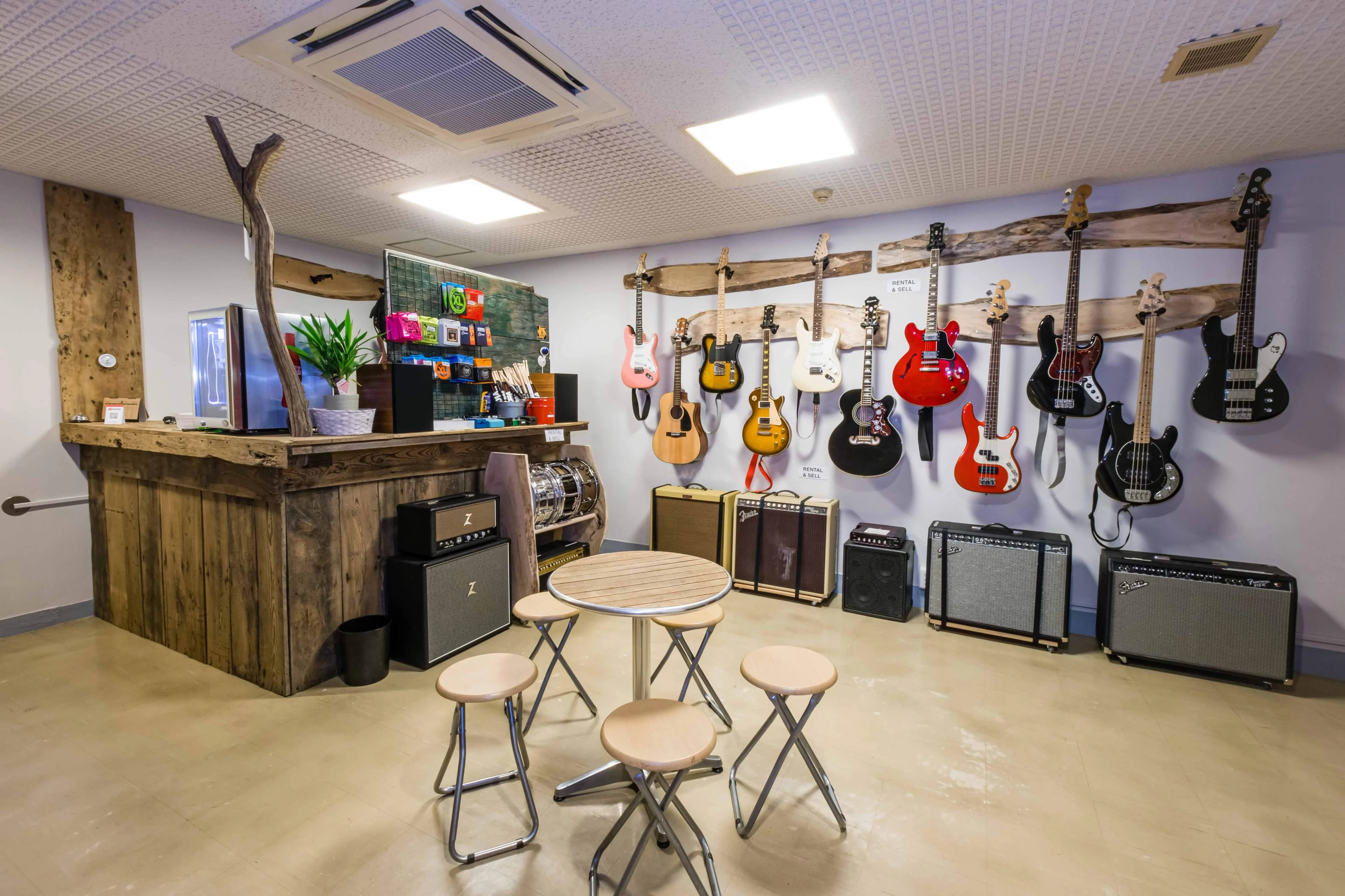 椿音楽教室 ギター Studio Hideway 日本橋店のメイン画像